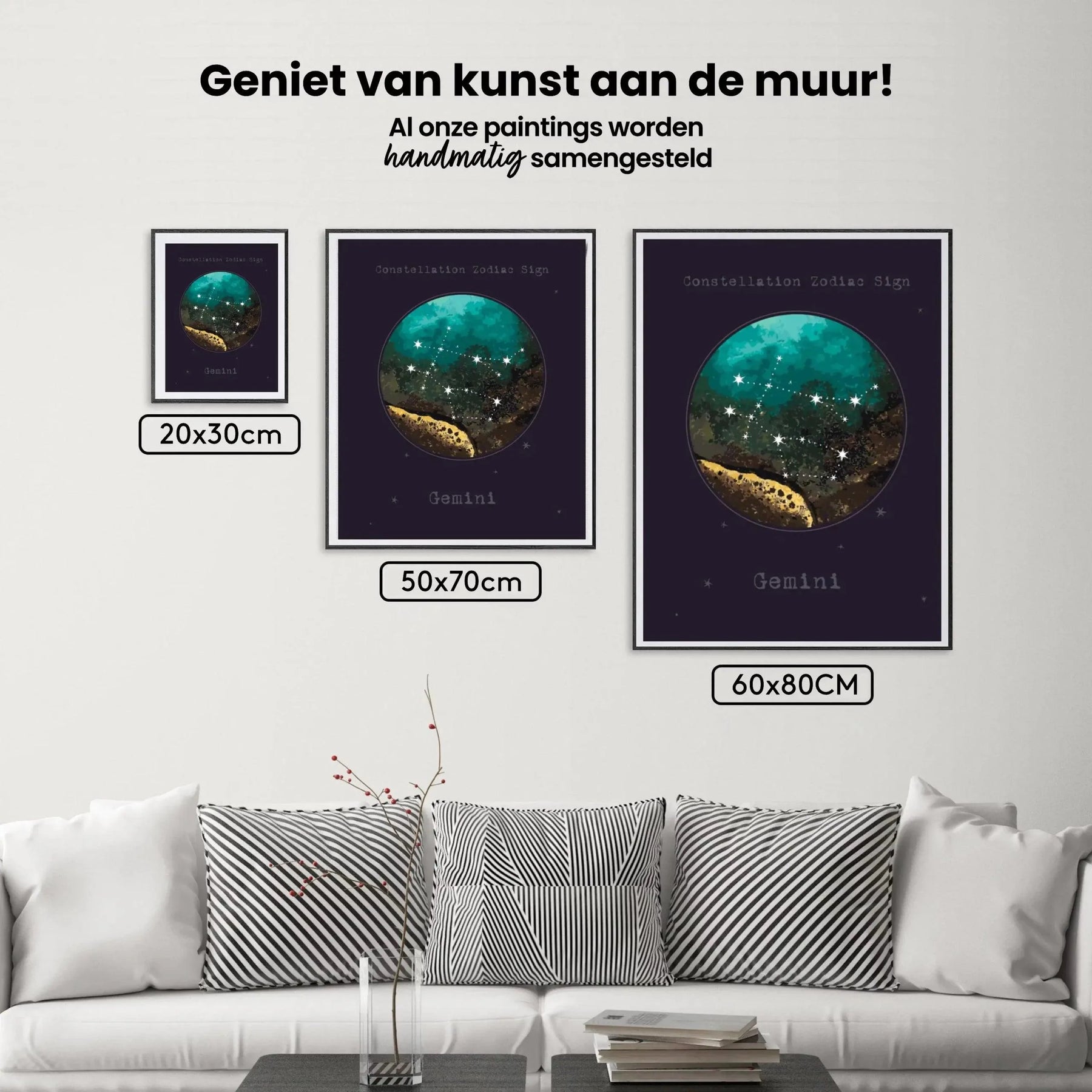 Diamond Painting Signe du Zodiaque - Gémeaux - SEOS Shop ®