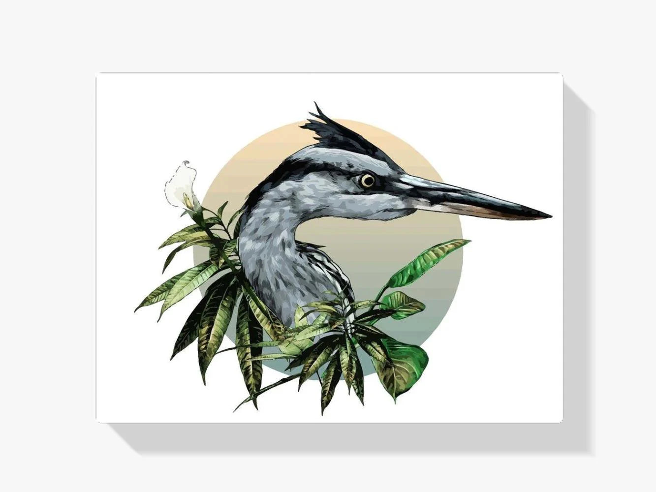 Diamond Painting - Tête de héron - SEOS®