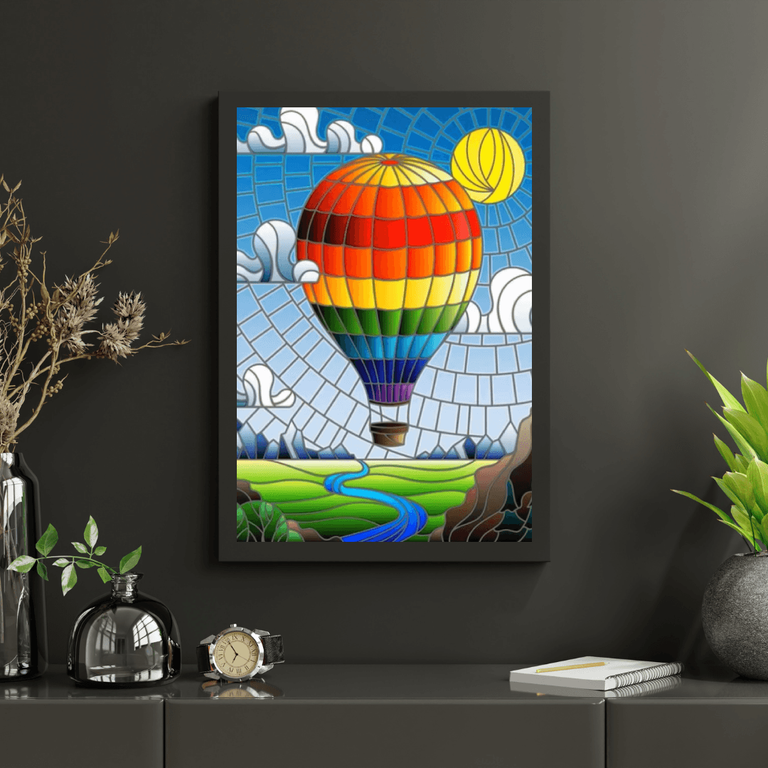 Diamond Painting - Vol en Montgolfière - SEOS Shop ®