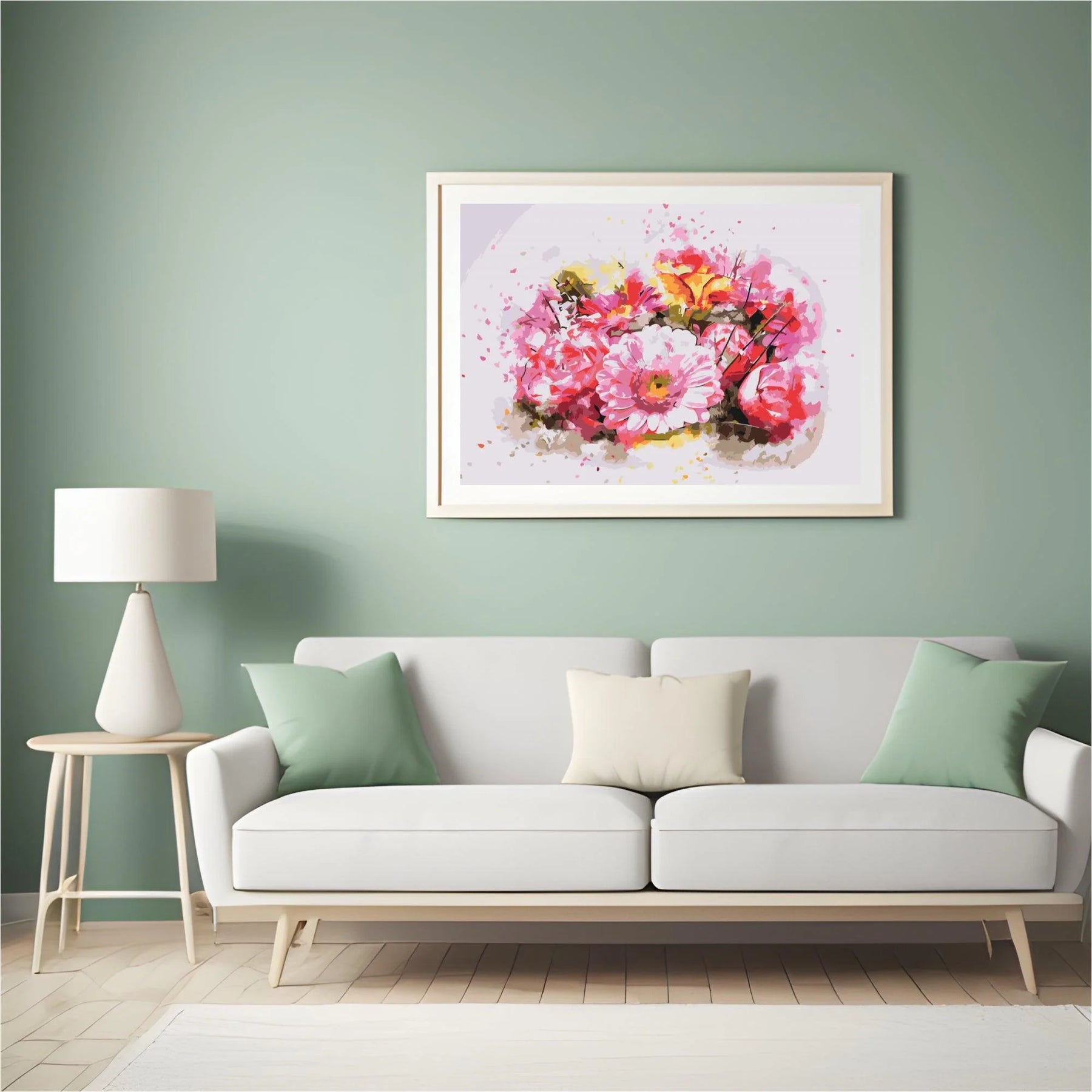 Diamond Painting - Bouquet de fleurs roses - SEOS Shop ®