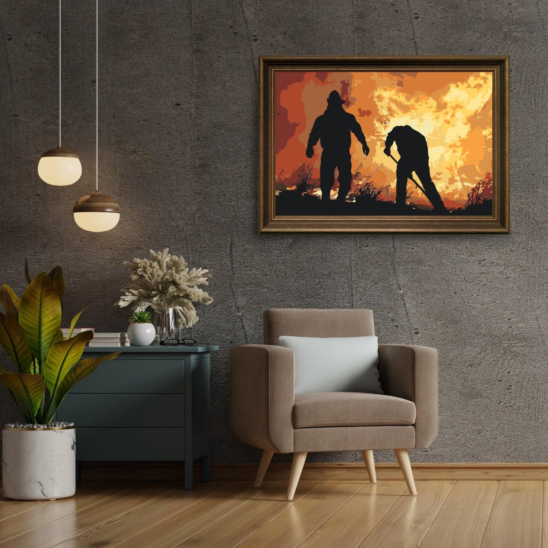 Diamond Painting - Pompiers en action - SEOS Shop ®