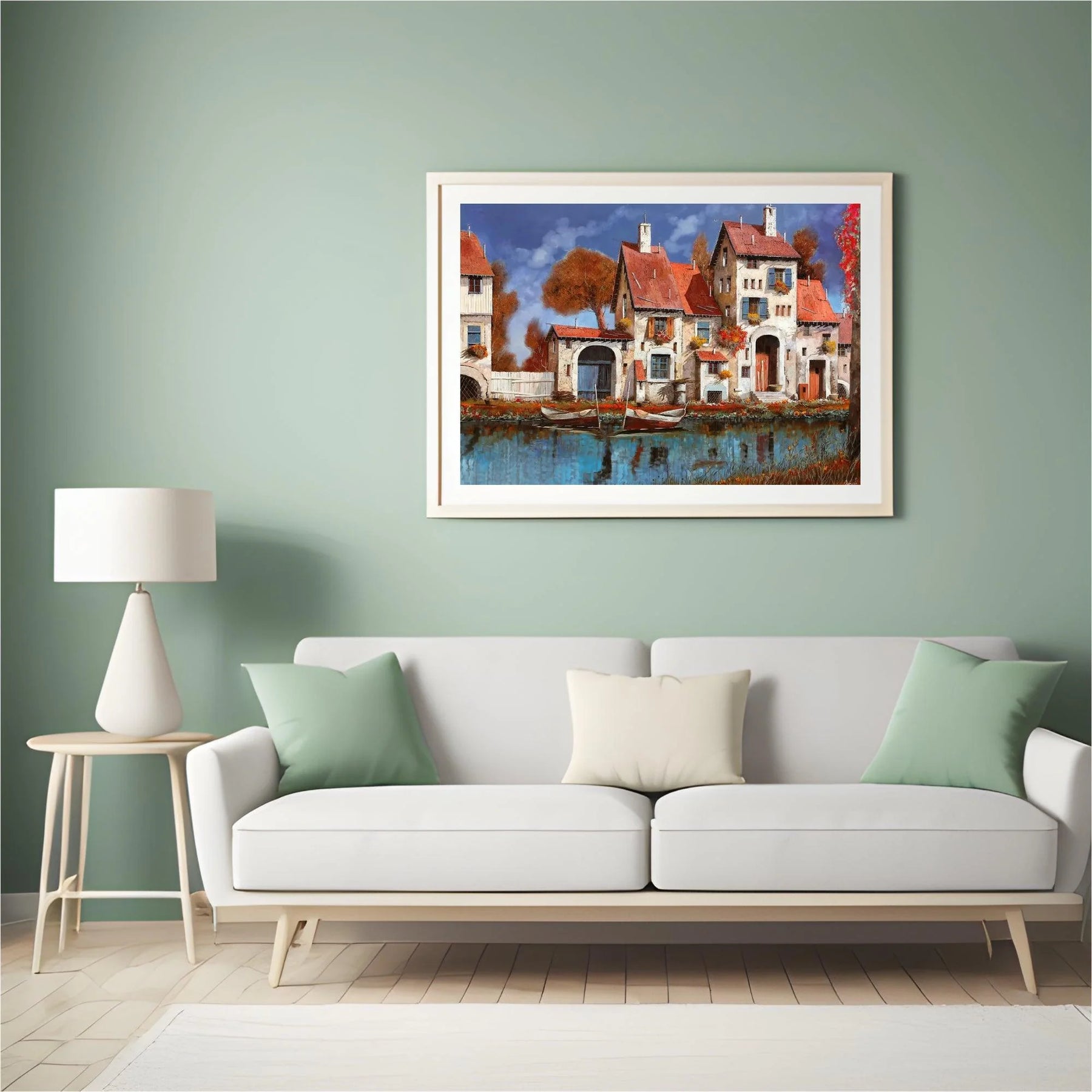 Diamond Painting - La Cascina au bord du lac - SEOS Shop ®