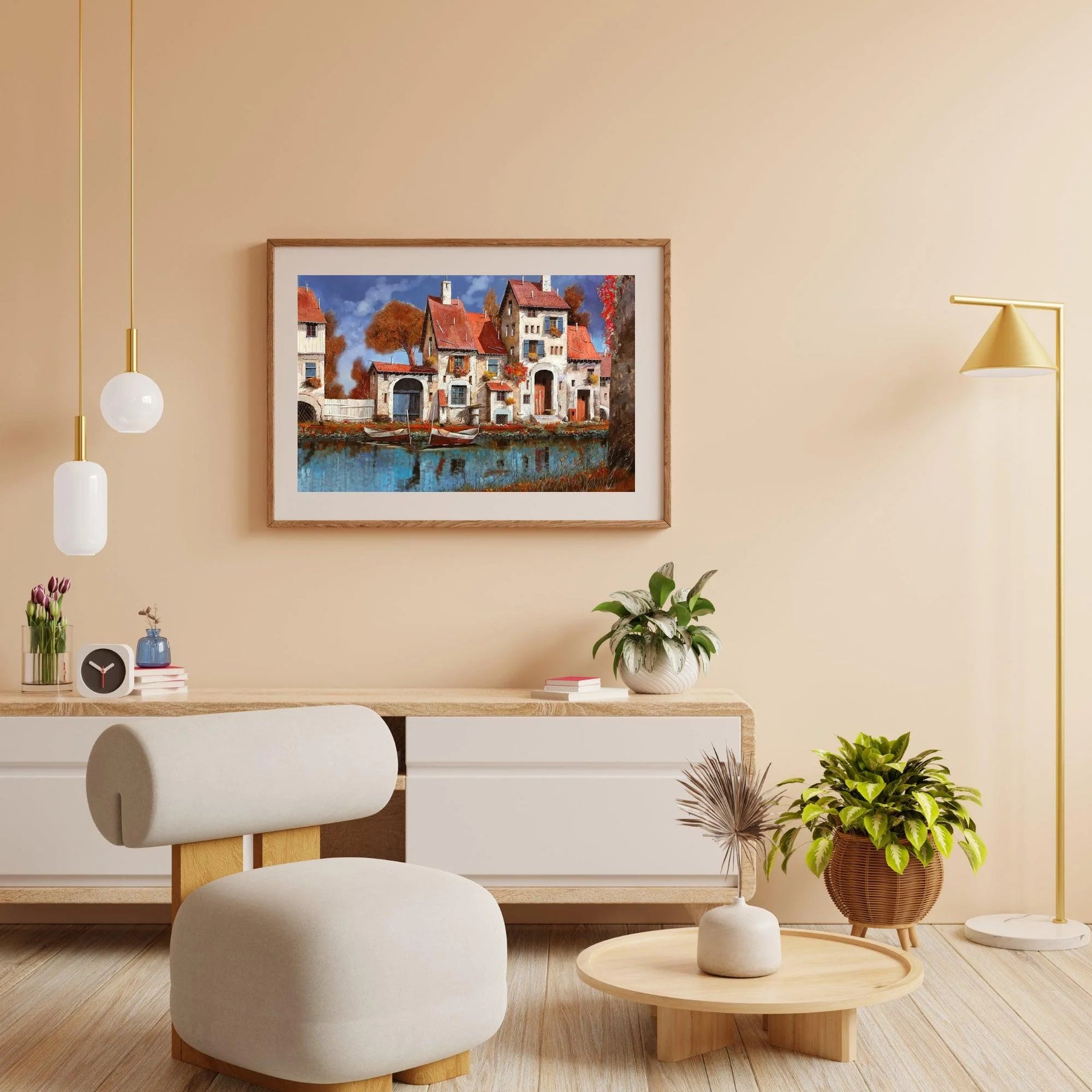 Diamond Painting - La Cascina au bord du lac - SEOS Shop ®