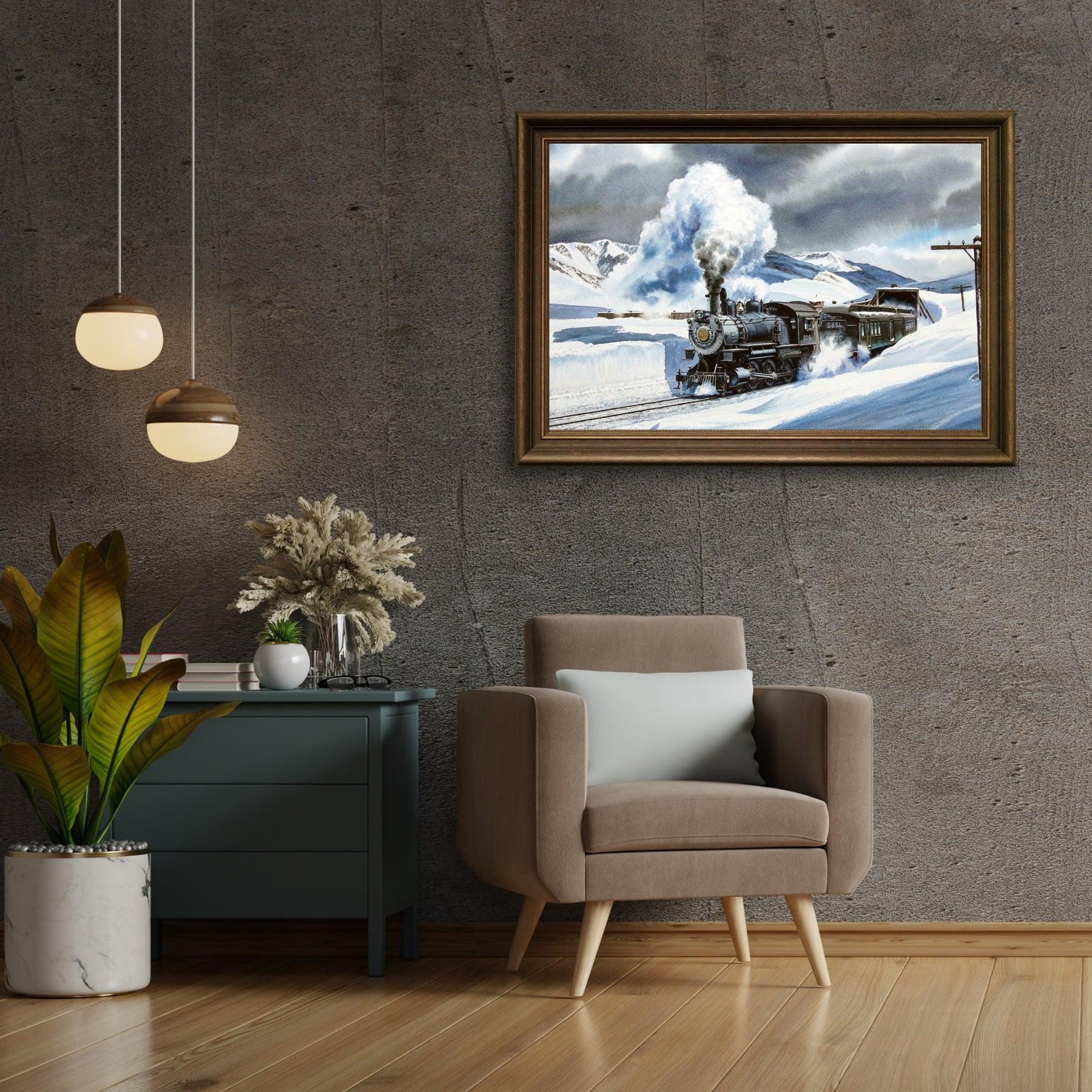 Diamond Painting - Denver et le chemin de fer de Salt Lake - SEOS Shop ®