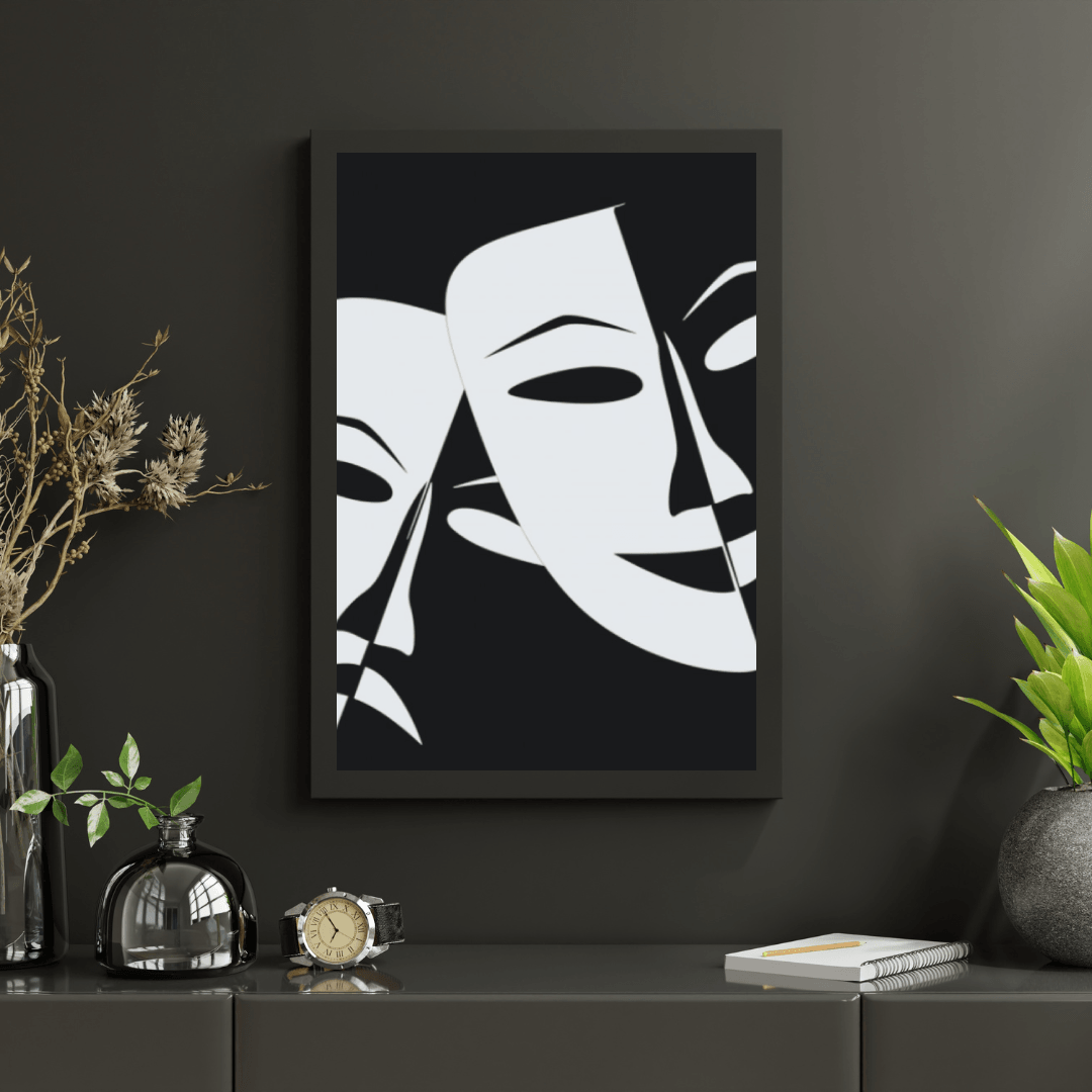 Diamond Painting - Drame vs. comédie - SEOS Shop ®