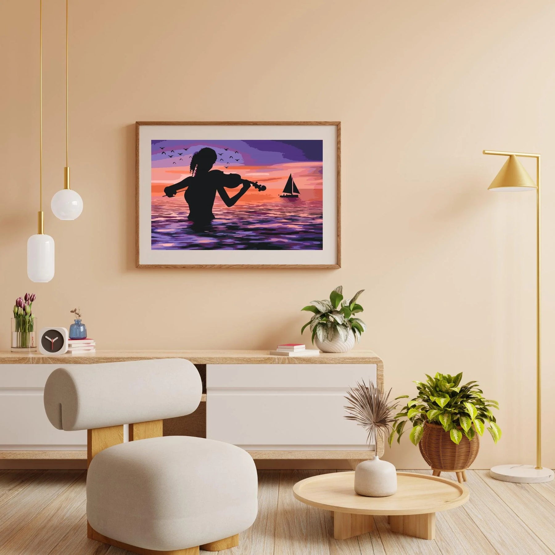 Diamond Painting - Un joueur de champignon dans la mer - SEOS Shop ®
