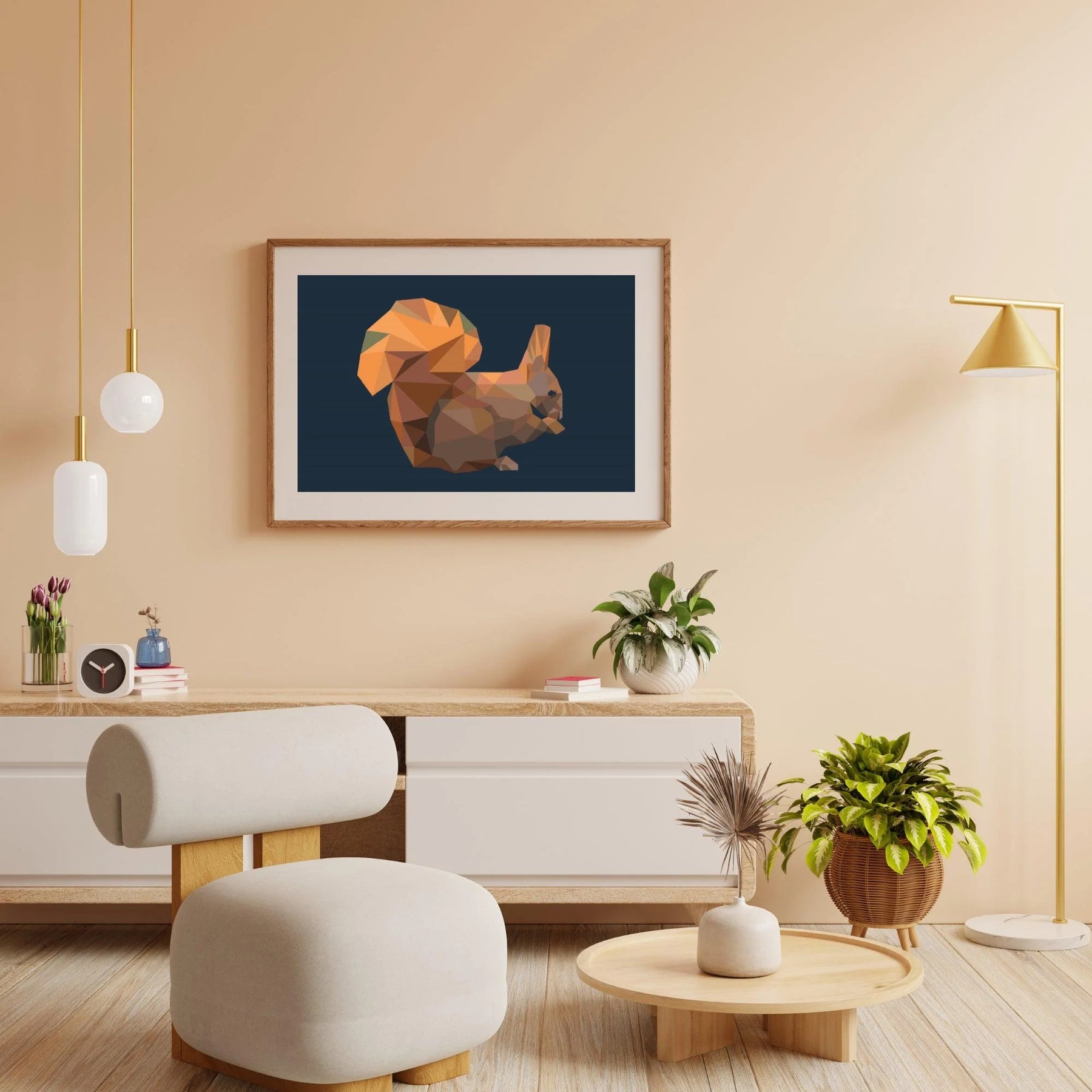 Diamond Painting - Écureuil graphique - SEOS Shop ®