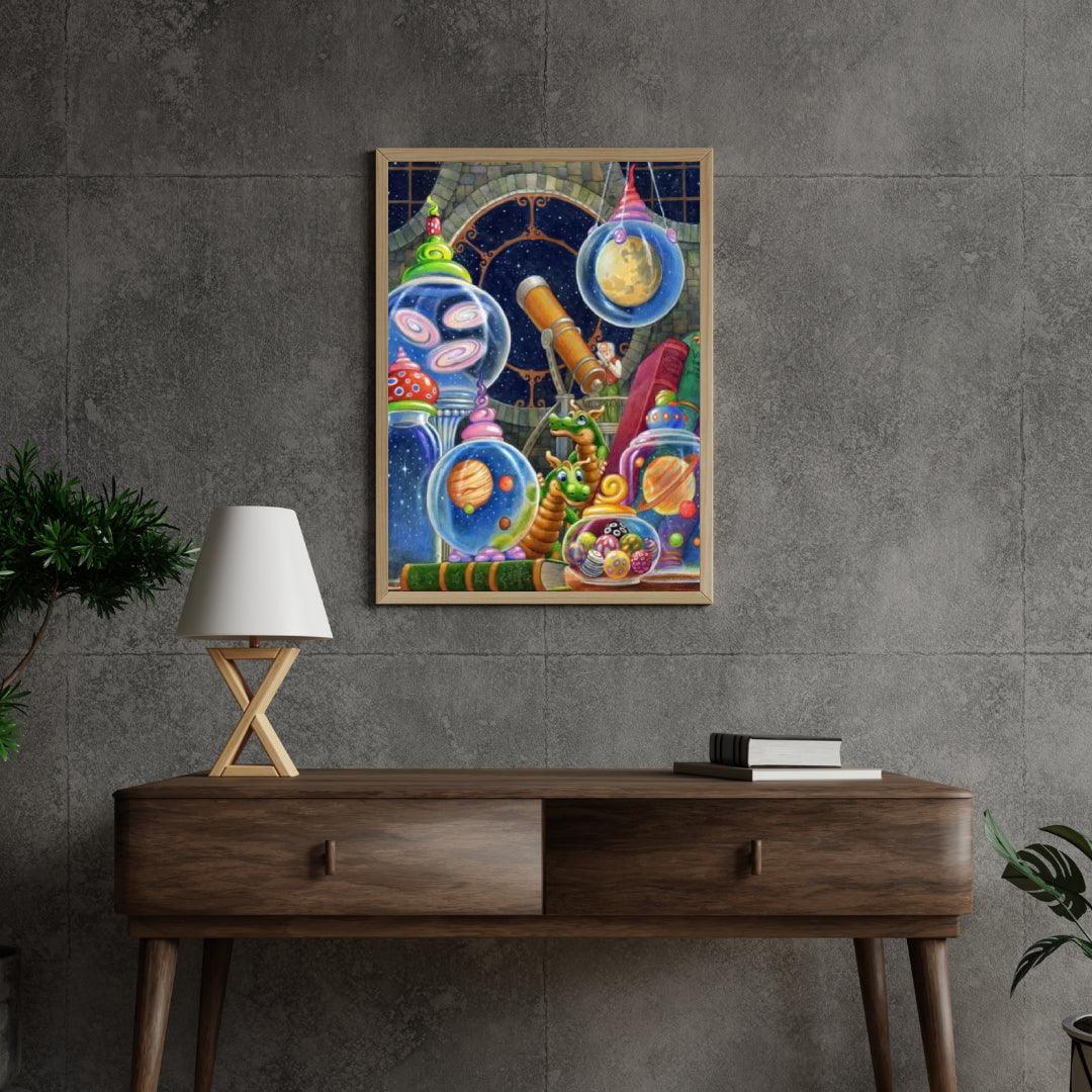Diamond Painting - L'univers dans un pot