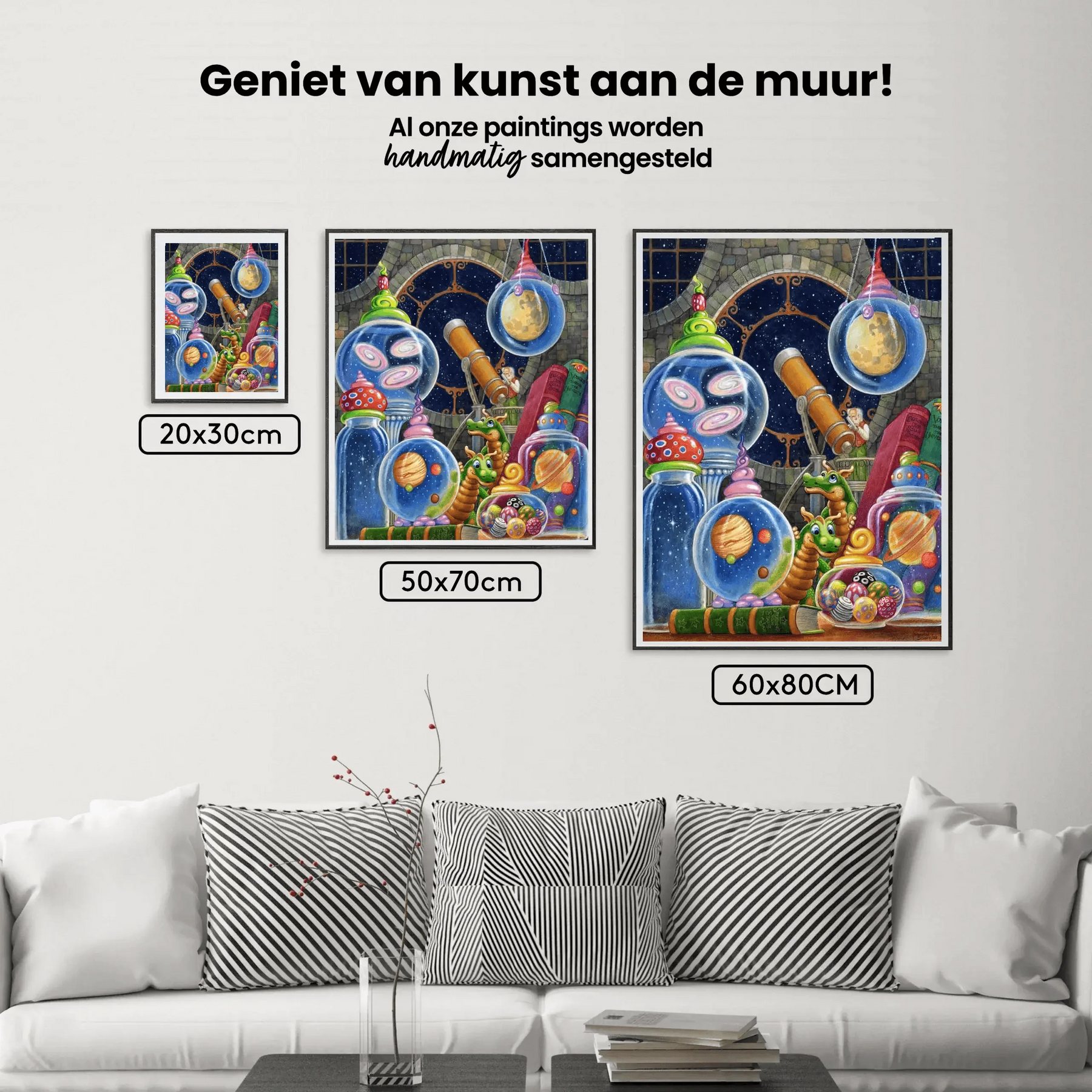 Diamond Painting - L'univers dans un pot