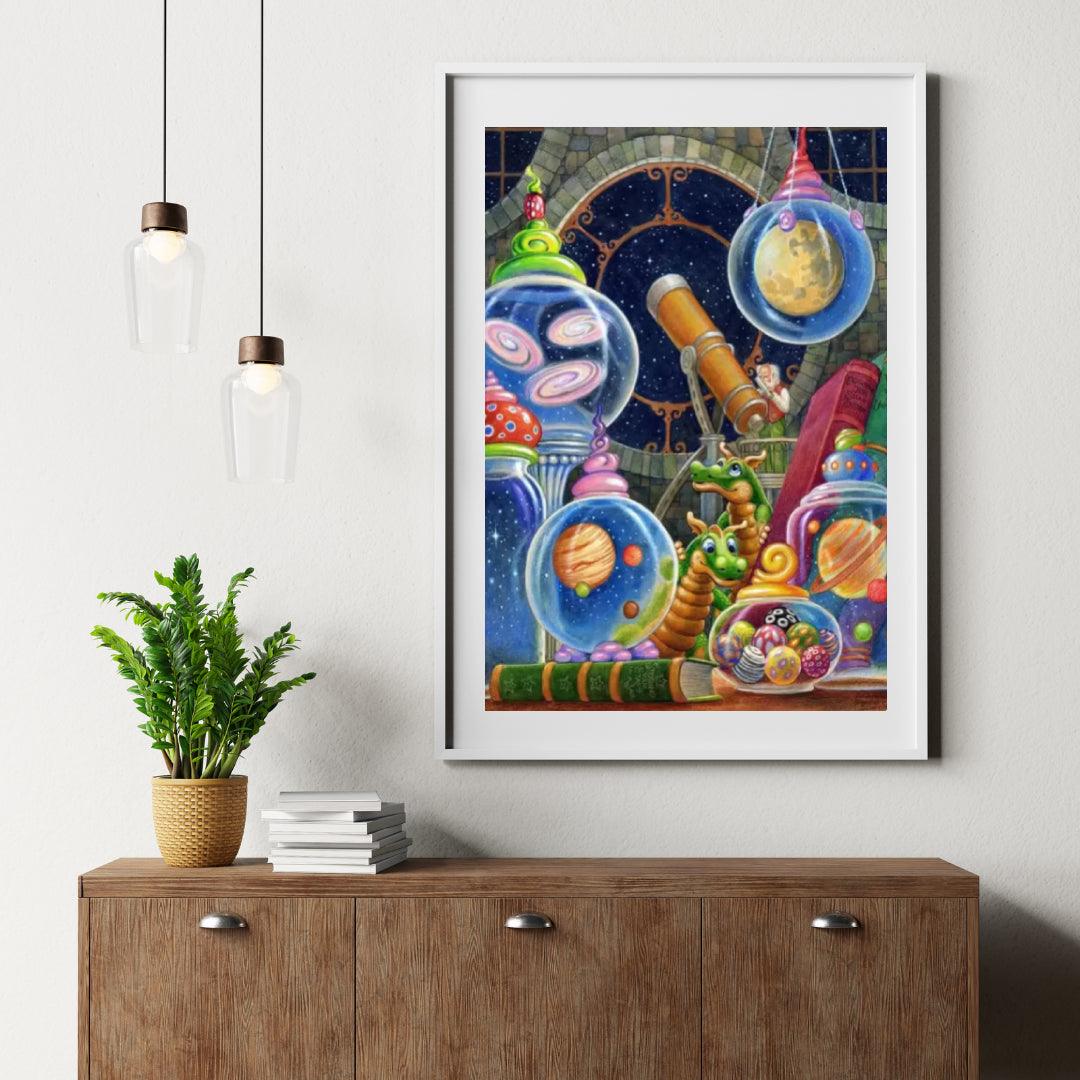 Diamond Painting - L'univers dans un pot