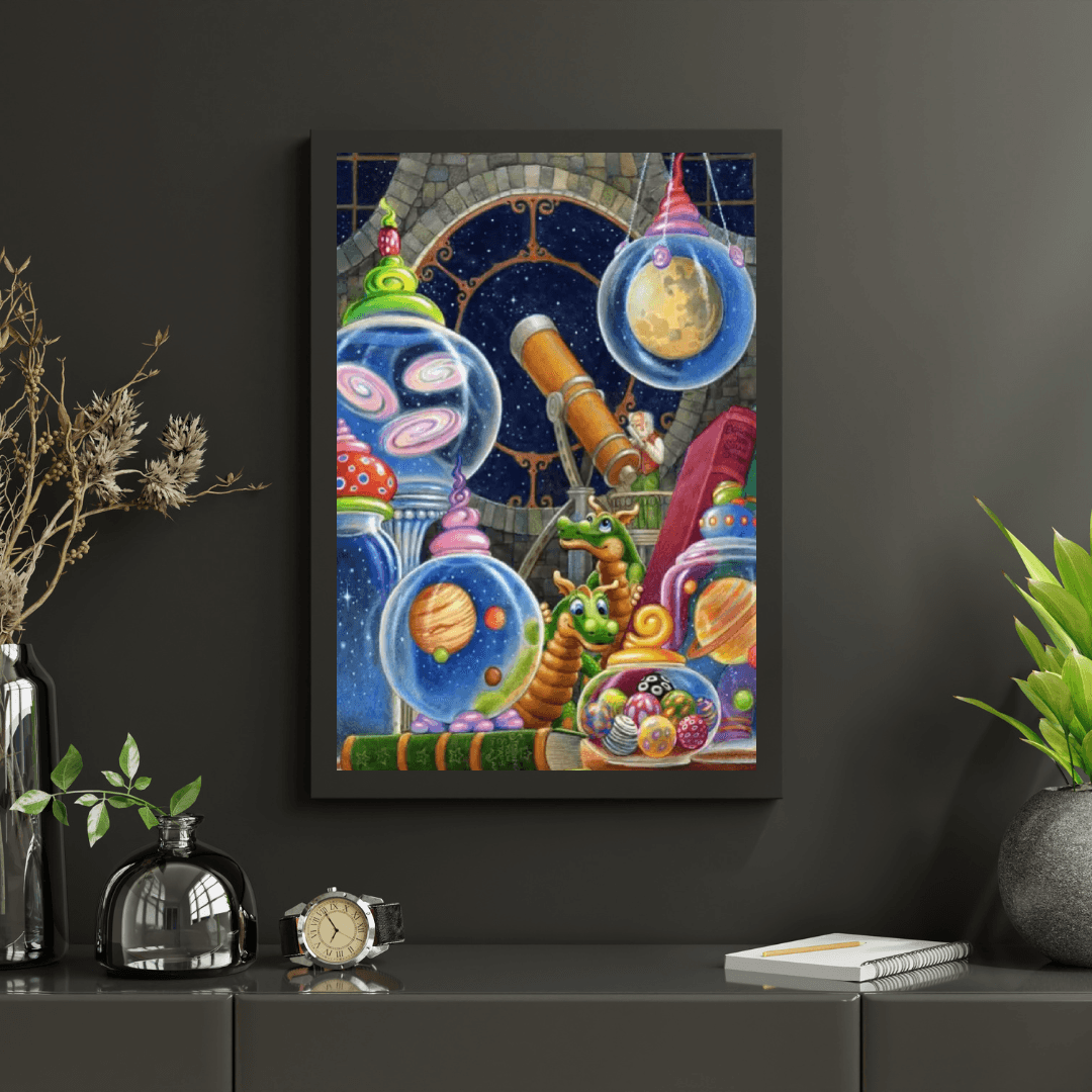 Diamond Painting - L'univers dans un pot