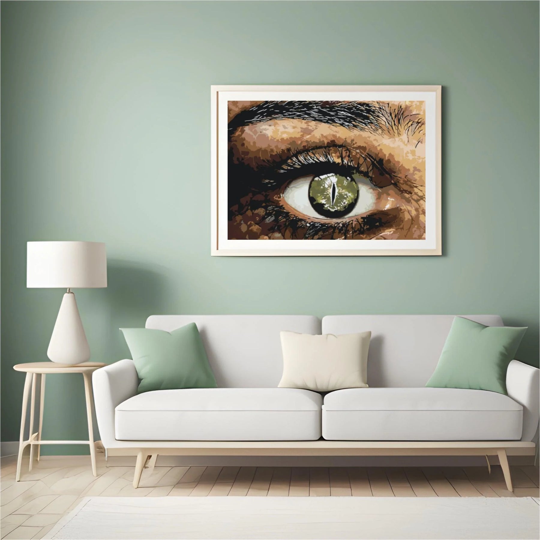 Diamond Painting - Oeil de crocodile - SEOS Shop ®
