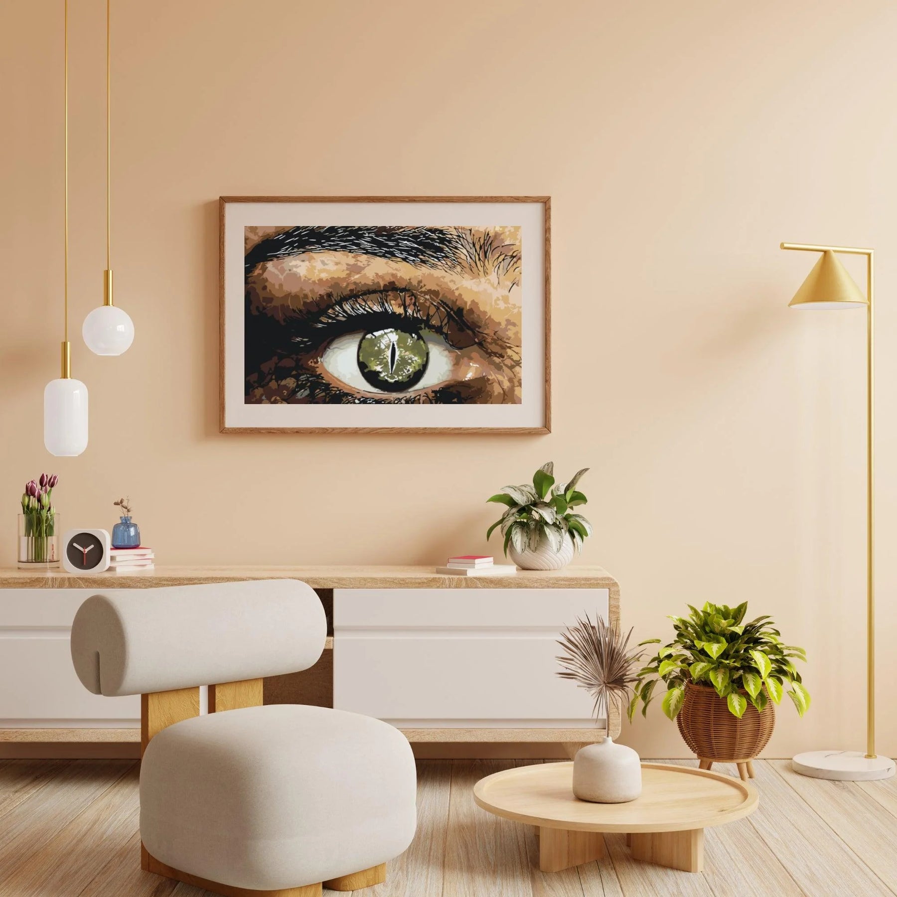 Diamond Painting - Oeil de crocodile - SEOS Shop ®