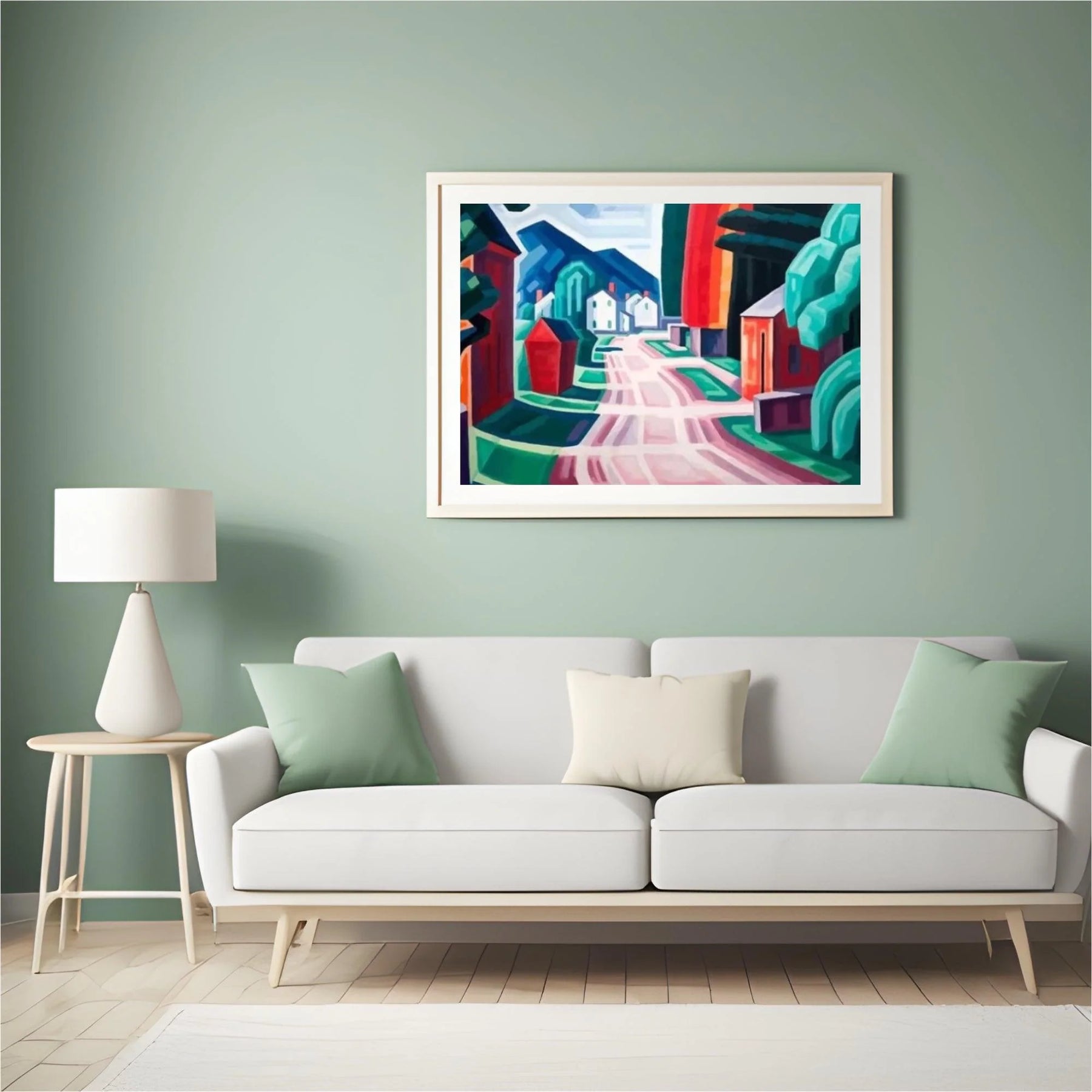 Diamond Painting - Motif lumineux dans l'Ouest du New Jersey - SEOS Shop ®