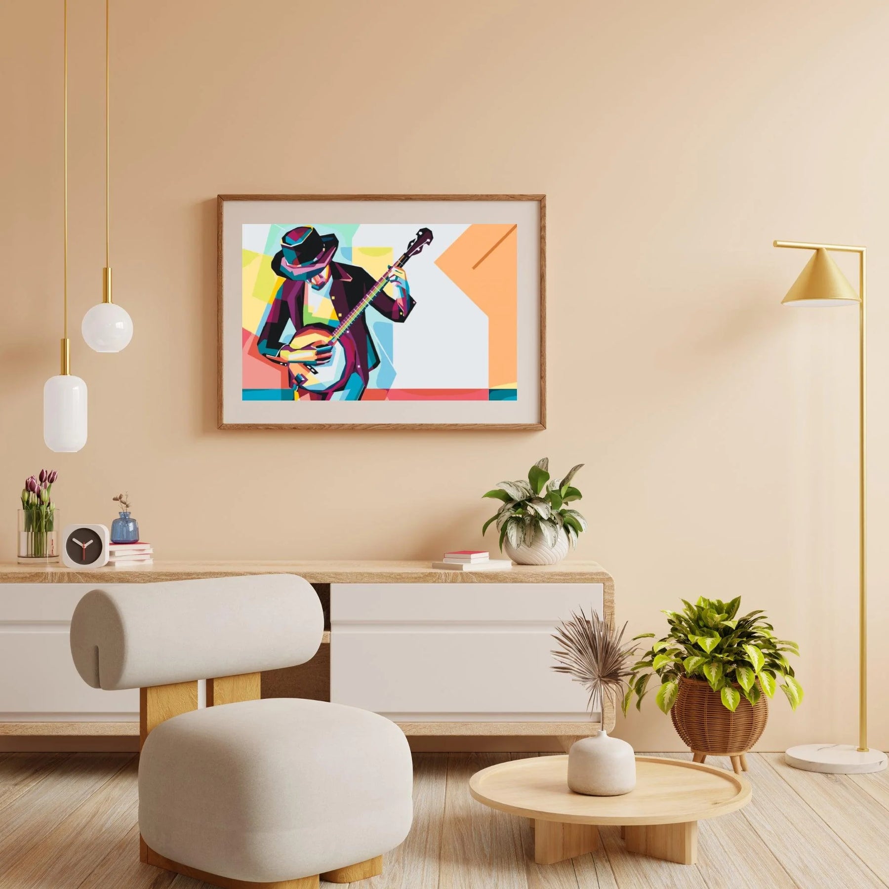 Diamond Painting - Un homme joue du banjo - SEOS Shop ®