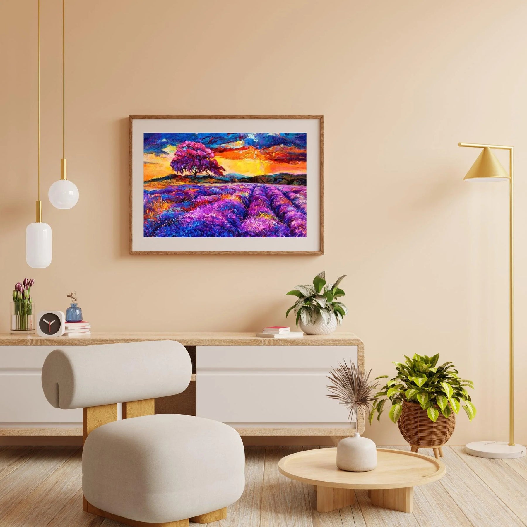 Diamond Painting - Couché de soleil violet - SEOS Shop ®