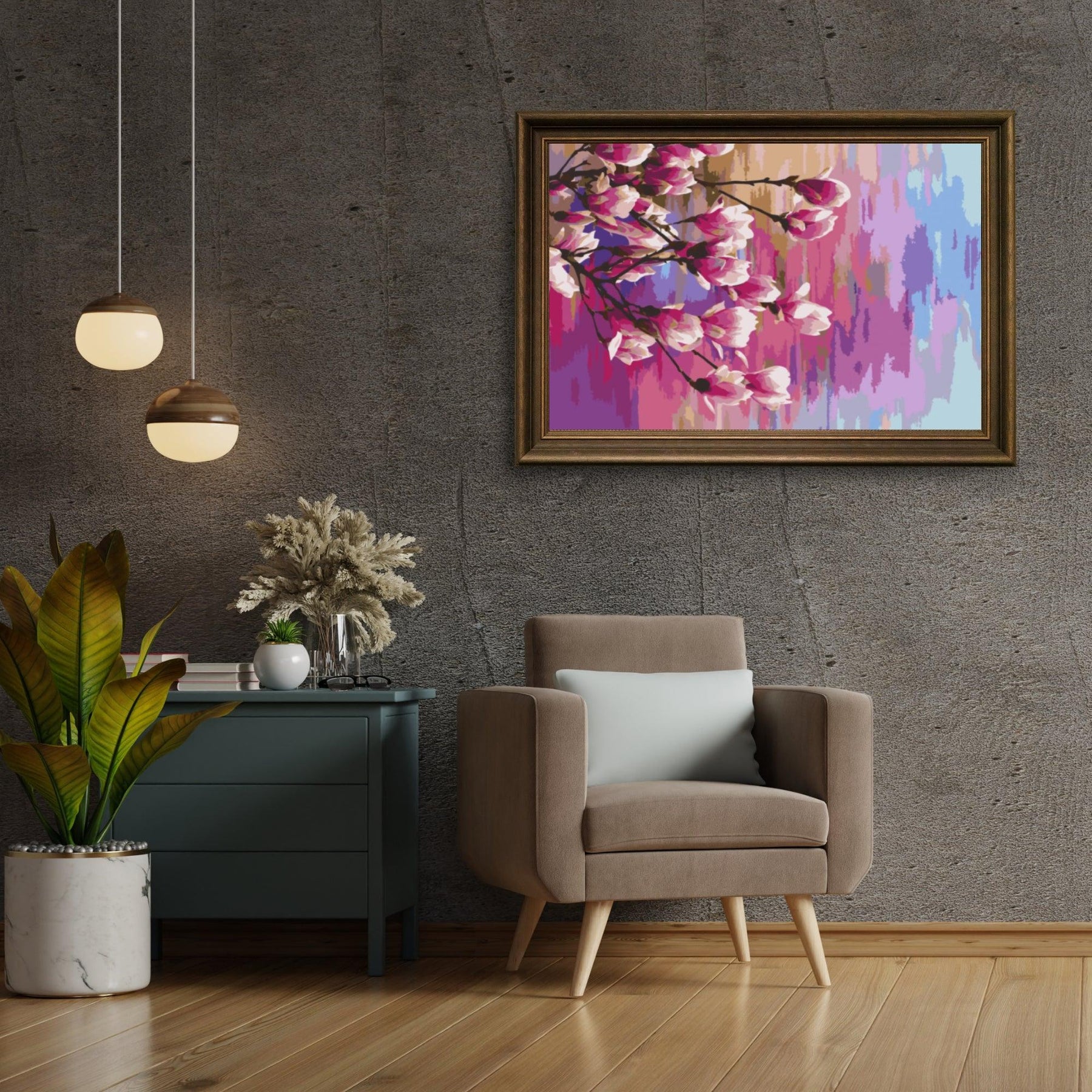 Diamond Painting - Magnolia Arc-en-ciel - SEOS Shop ®