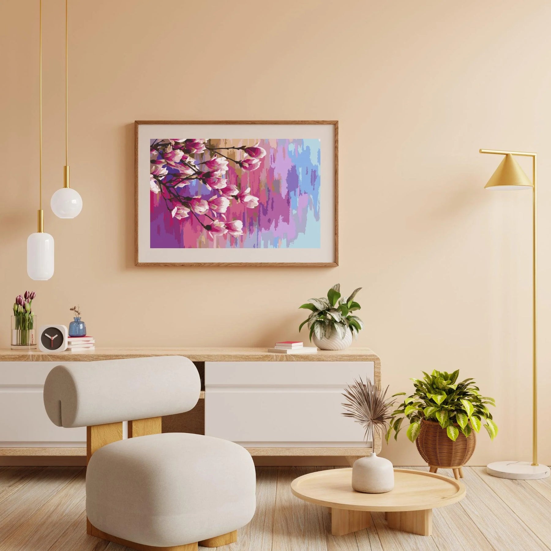 Diamond Painting - Magnolia Arc-en-ciel - SEOS Shop ®