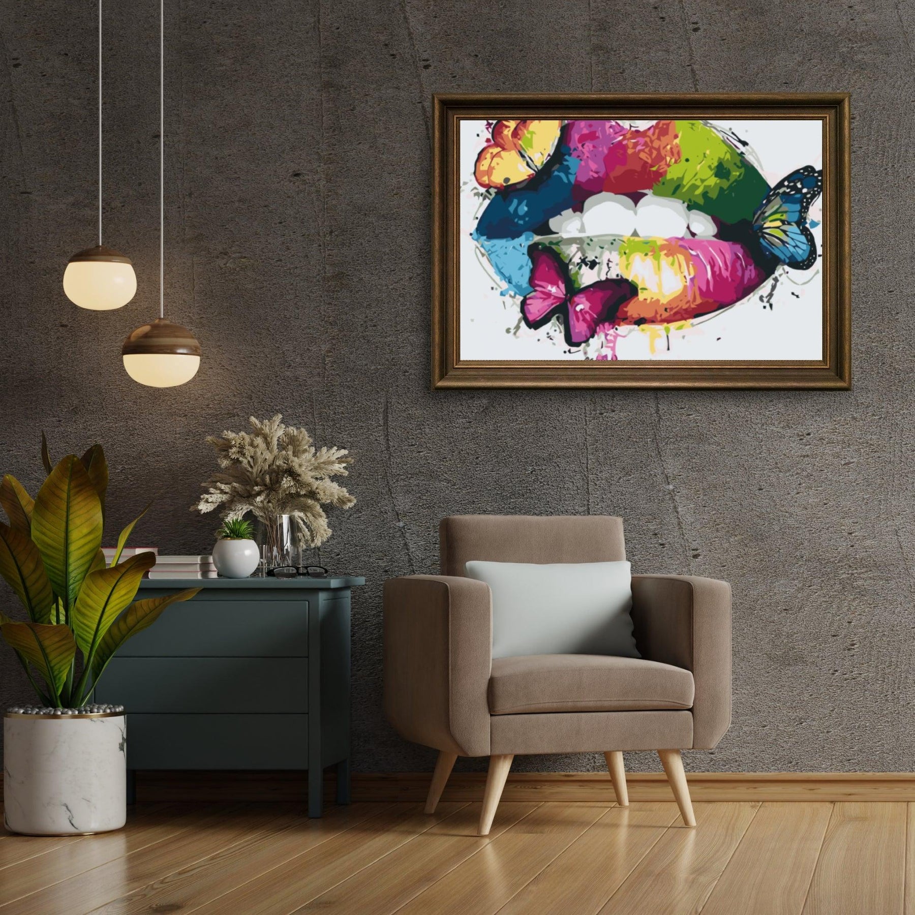 Diamond Painting - Lèvres arc-en-ciel - SEOS Shop ®