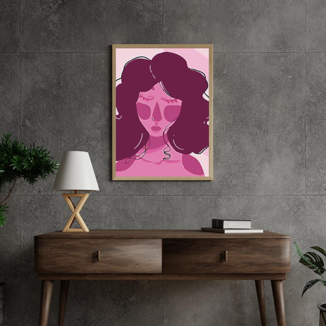 Diamond Painting - Dame rose - SEOS Shop ®