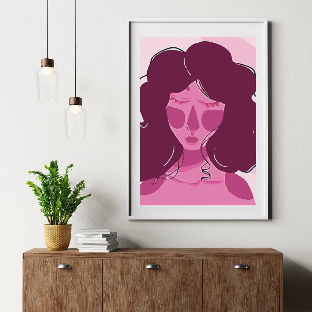 Diamond Painting - Dame rose - SEOS Shop ®