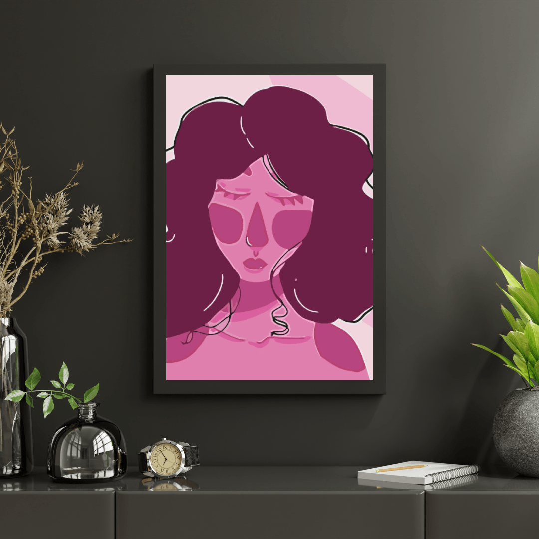 Diamond Painting - Dame rose - SEOS Shop ®