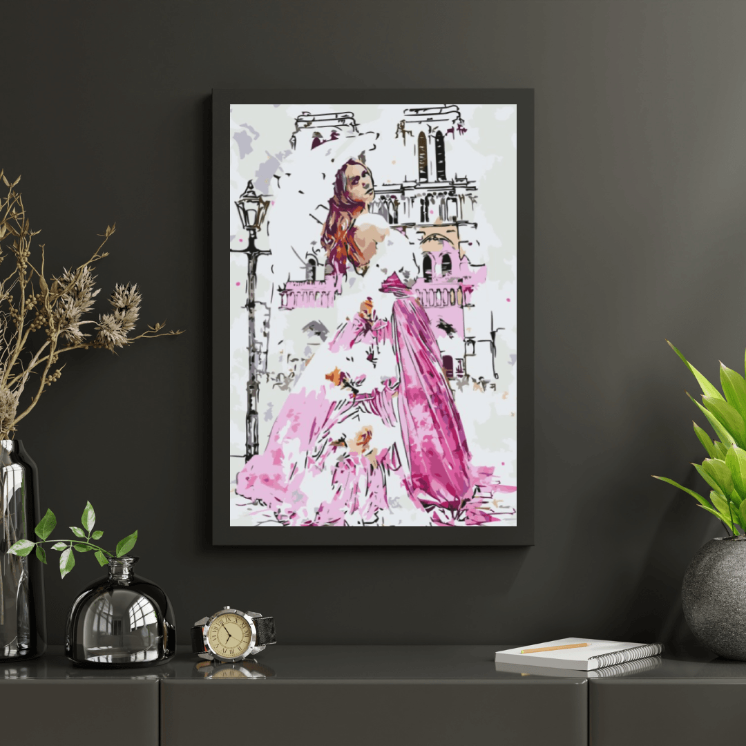 Diamond Painting - Beauté dans la cathédrale Notre-Dame - SEOS Shop ®