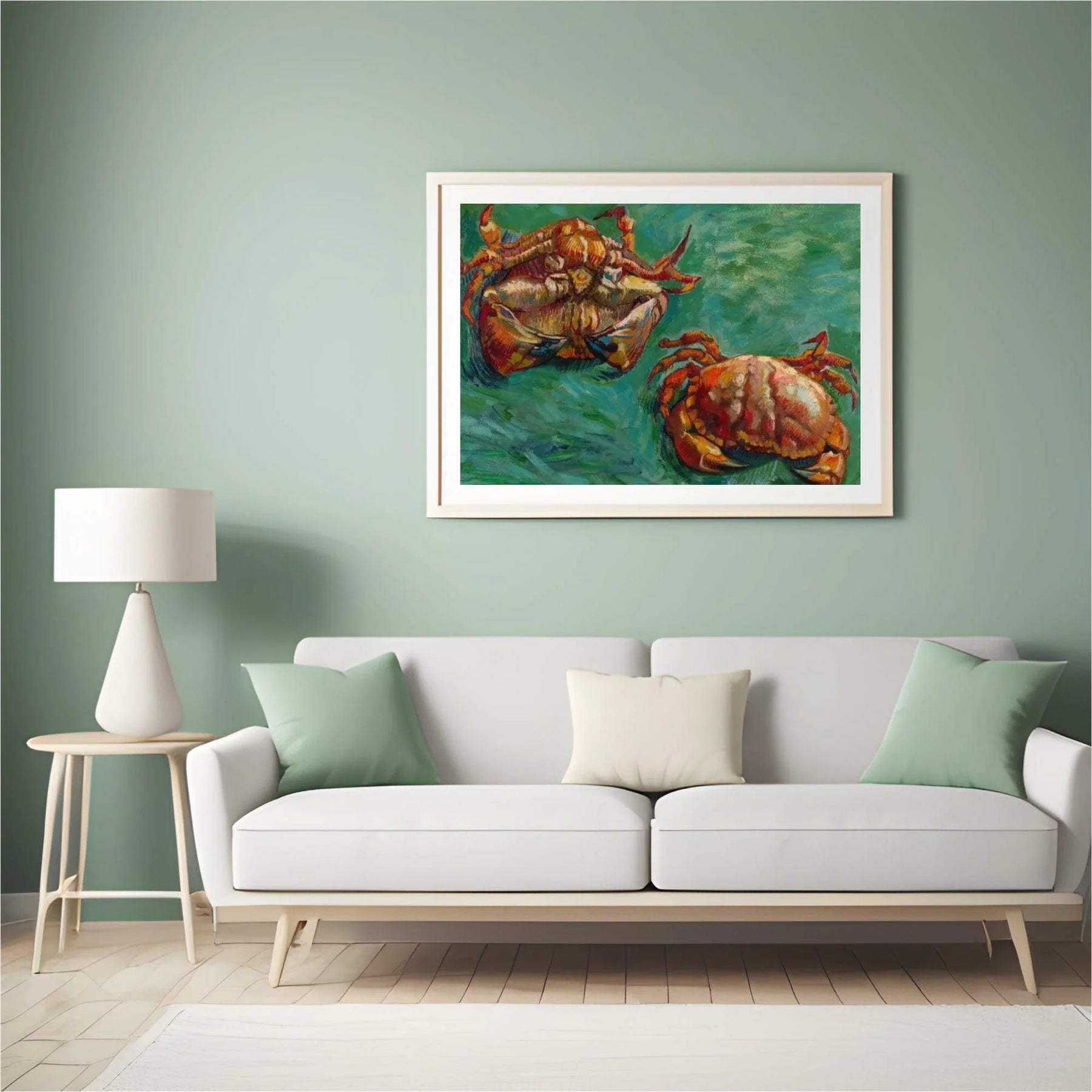 Diamond Painting - Deux crabes