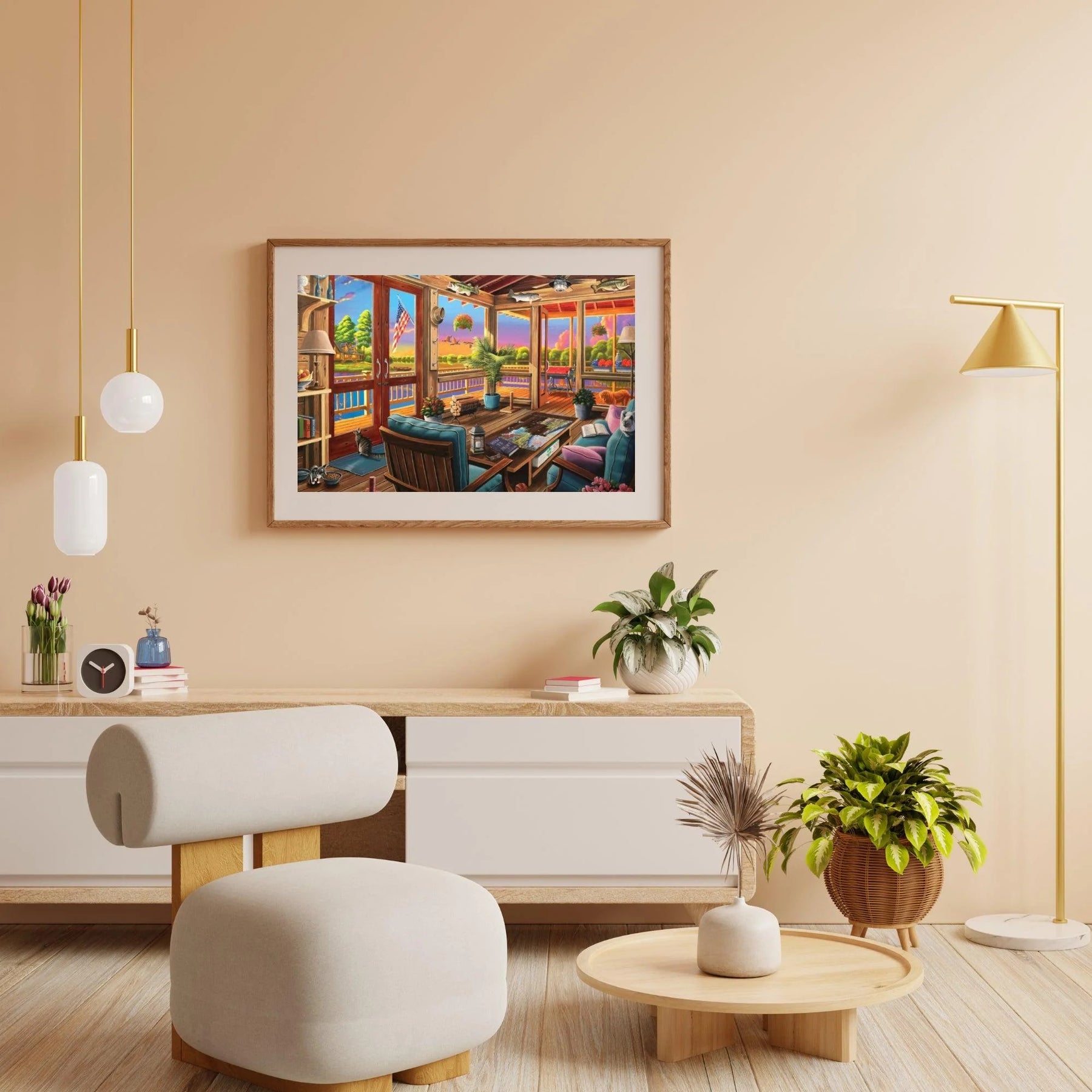 Diamond Painting - Vue sur le lac - SEOS Shop ®