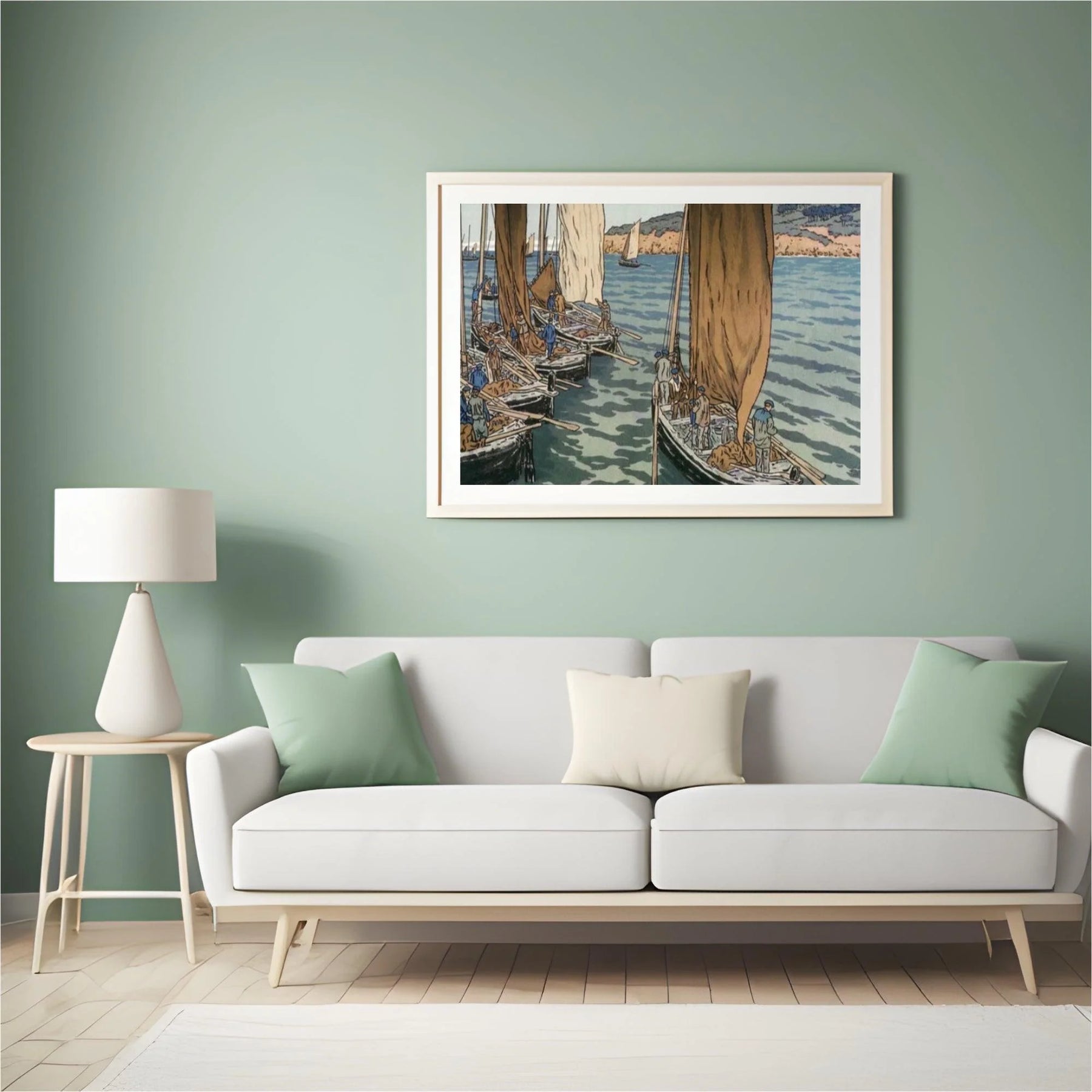 Diamond Painting - Départ des bateaux à Tréboul - SEOS Shop ®