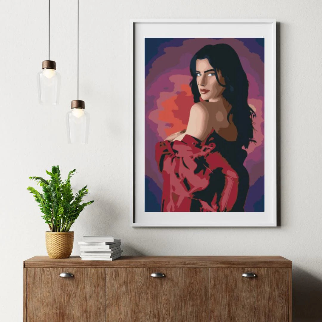 Diamond Painting - Femme en chemise - SEOS Shop ®