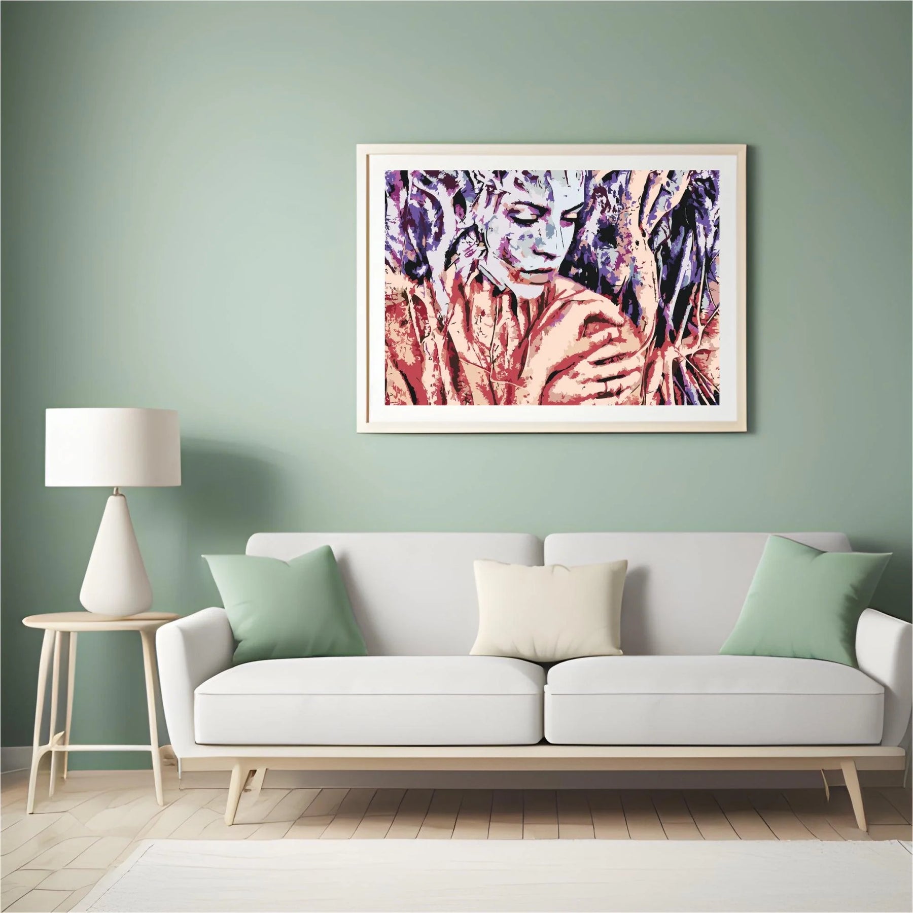 Diamond Painting - Femme entre les racines des arbres - SEOS Shop ®