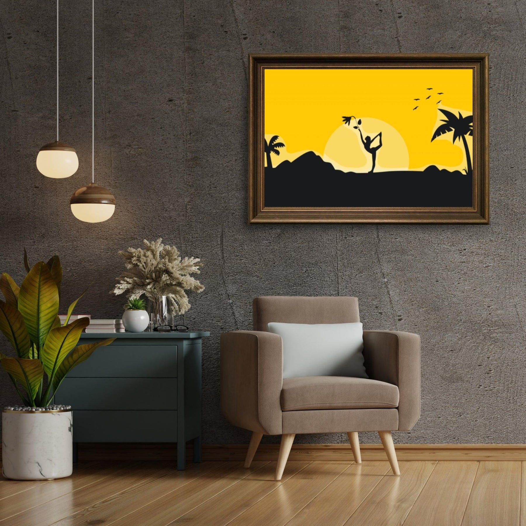 Diamond Painting - Yoga au lever du soleil - SEOS Shop ®