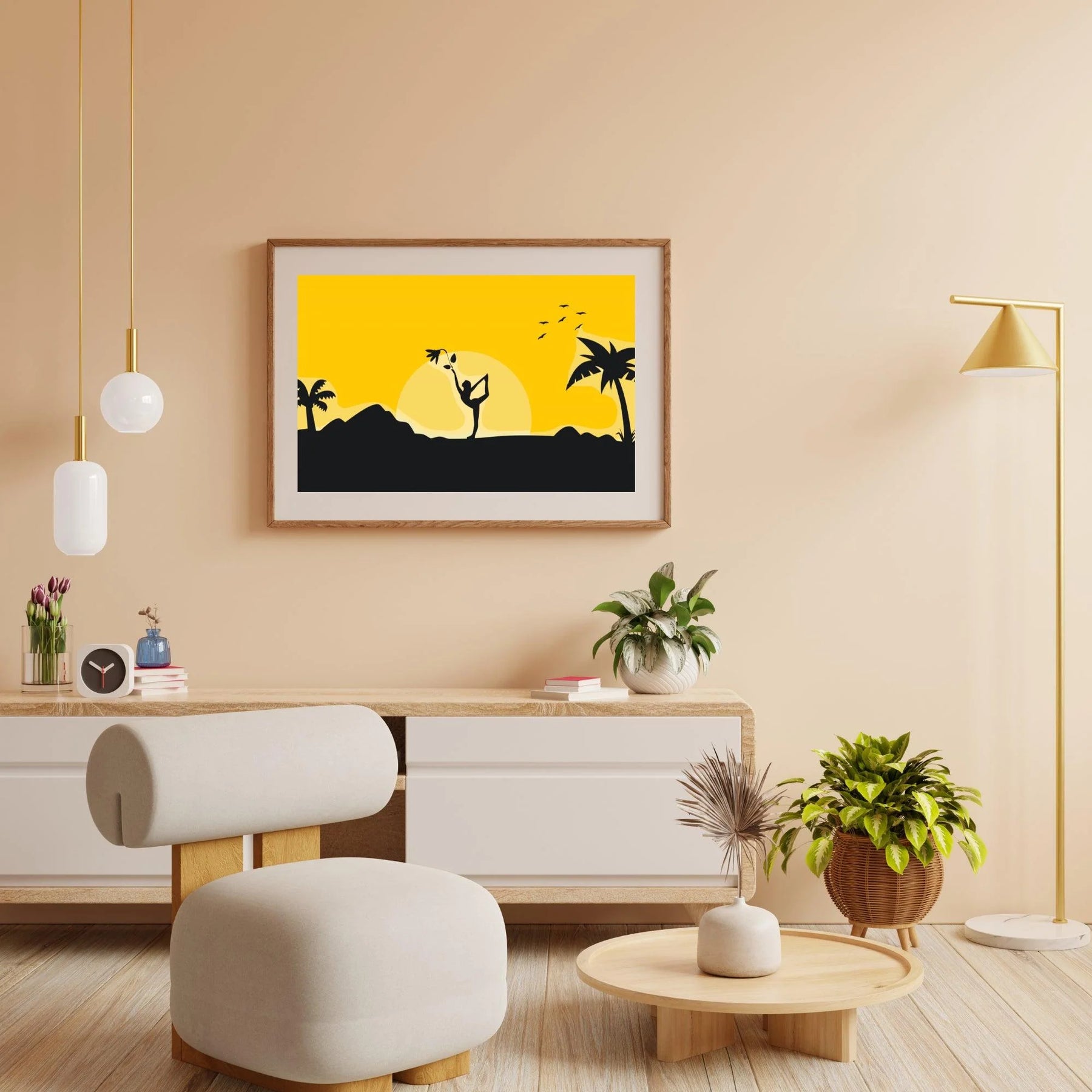 Diamond Painting - Yoga au lever du soleil - SEOS Shop ®