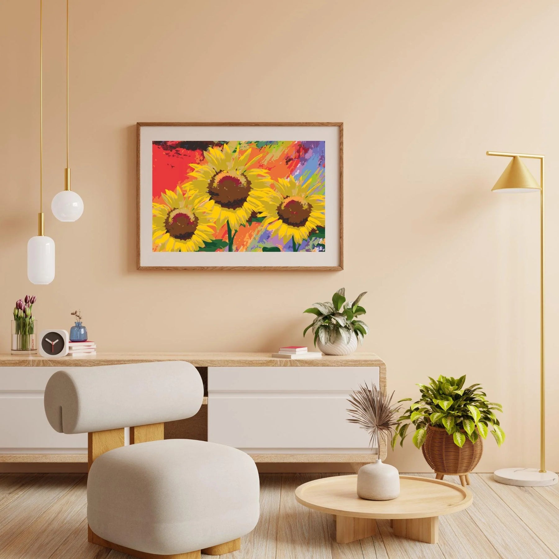 Diamond Painting - Tournesols dans le studio - SEOS Shop ®