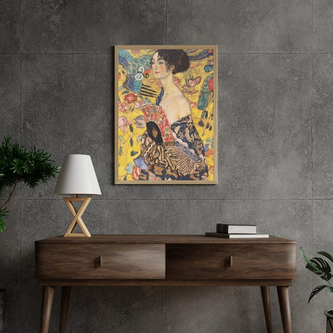 Diamond Painting Dame avec éventail - SEOS Shop ®