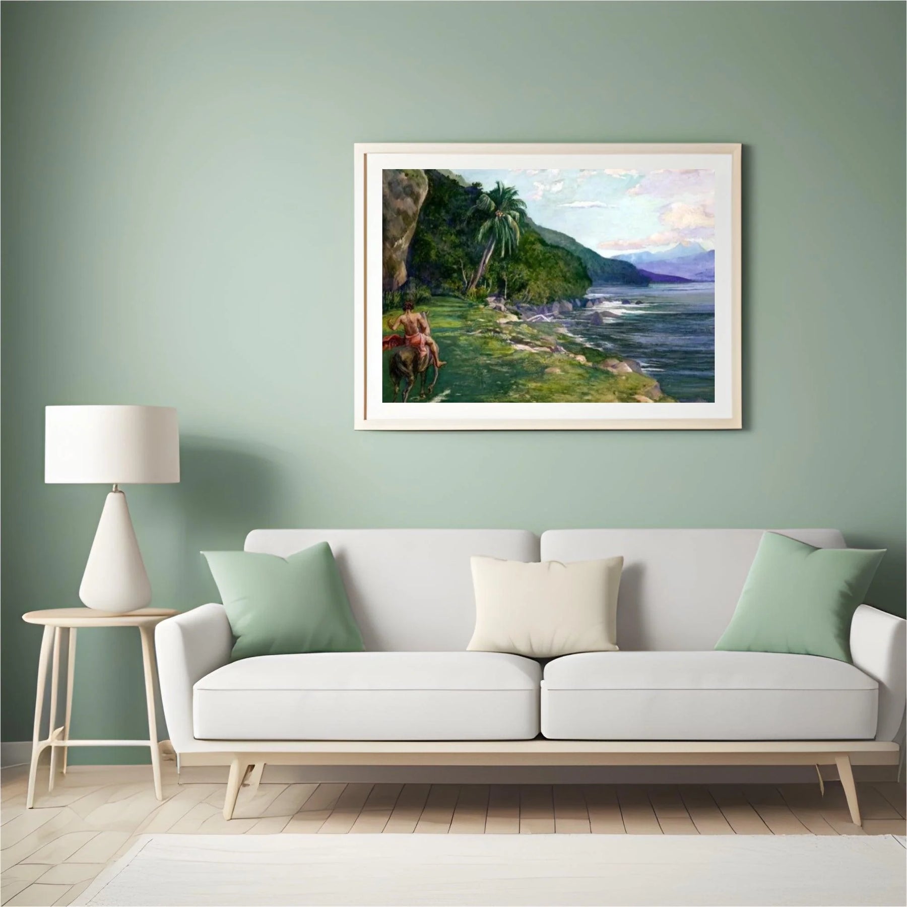 Diamond Painting Un chemin de cavalier à Tahiti - SEOS Shop ®