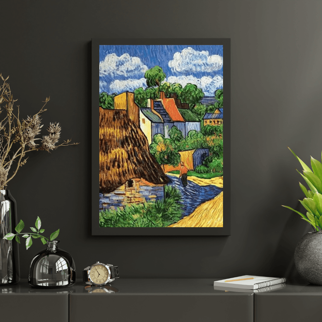 Diamond Painting Maisons à Auvers - SEOS Shop ®