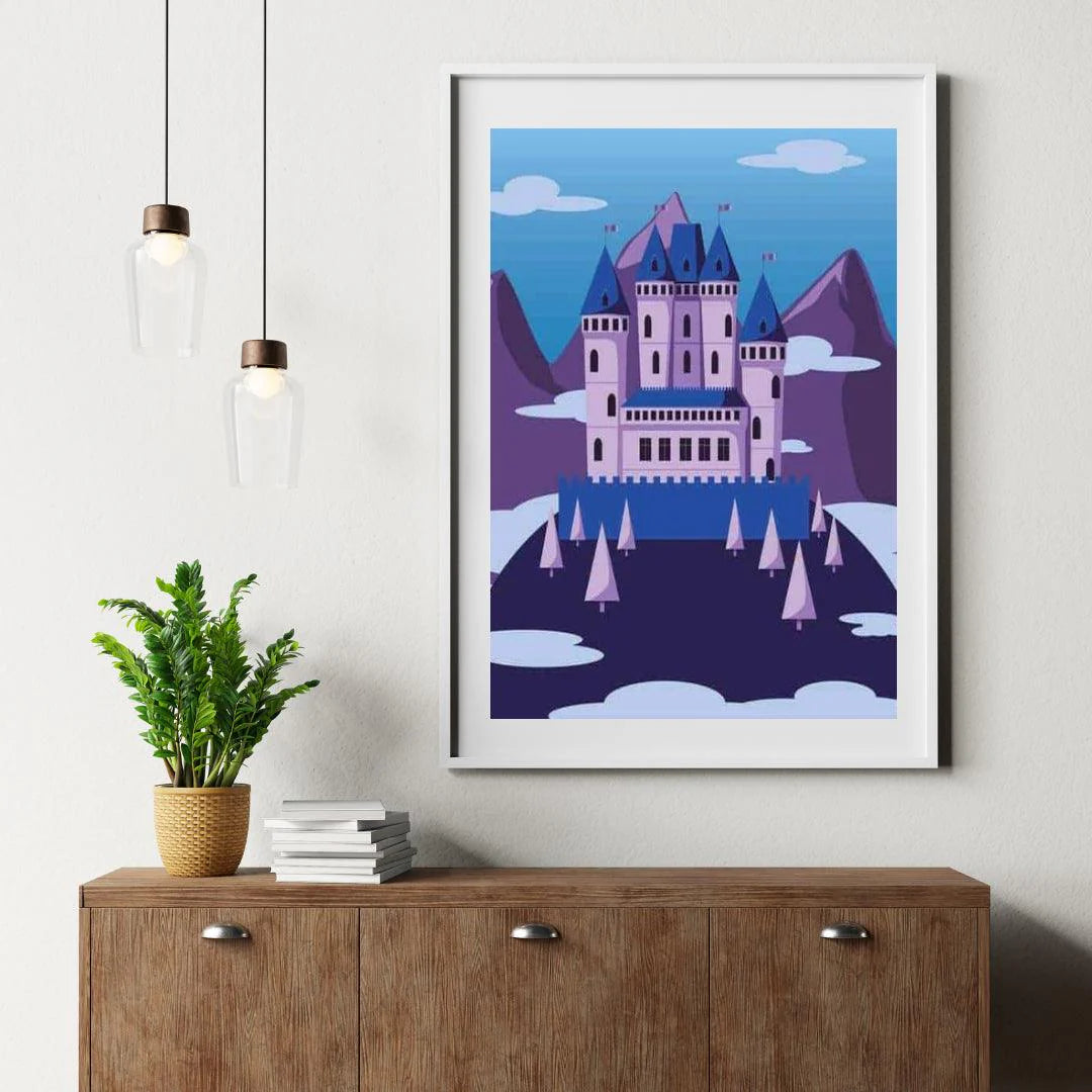 Diamond Painting Château en hiver – SEOS Shop ®