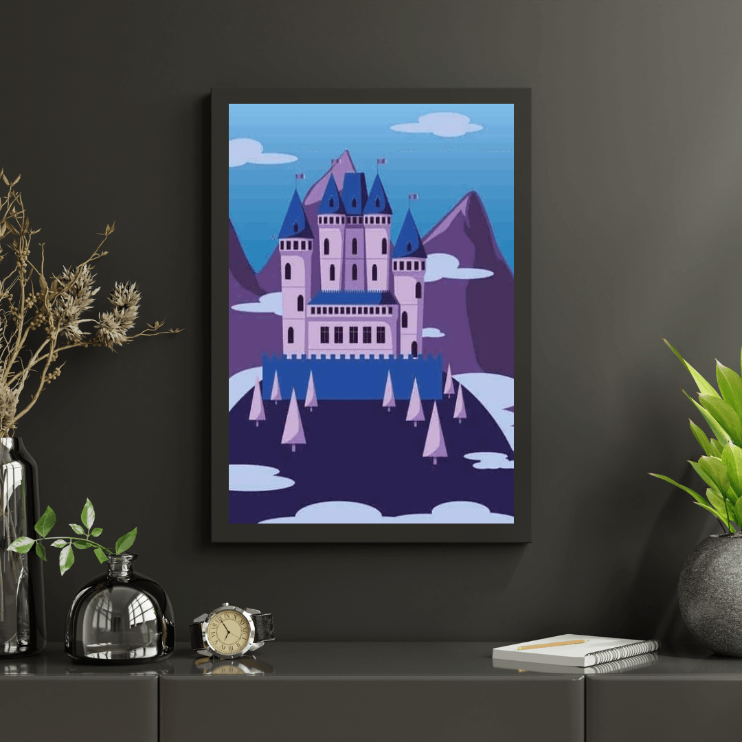 Diamond Painting Château en hiver – SEOS Shop ®