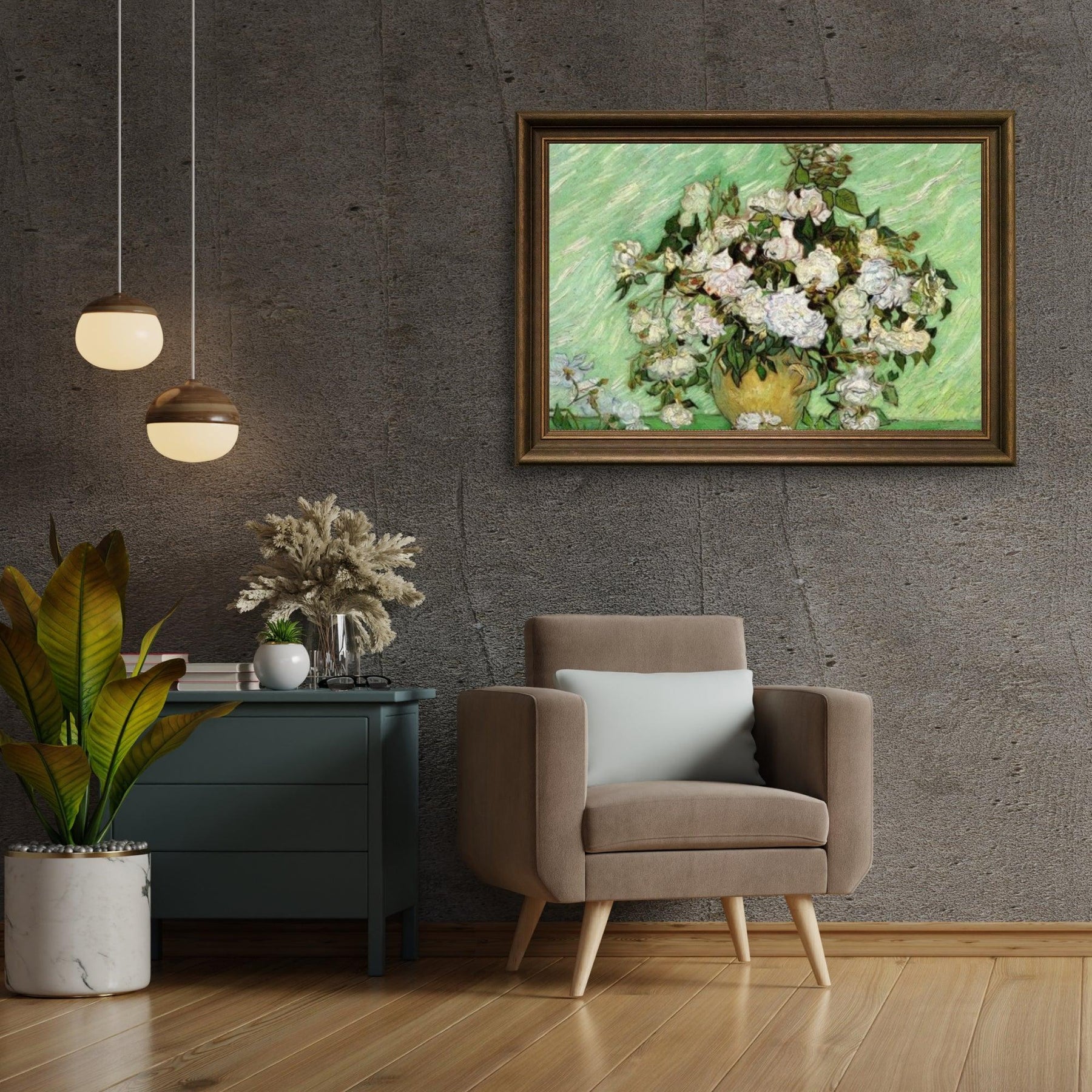 Diamond Painting Vase avec des Roses Roses - SEOS Shop ®