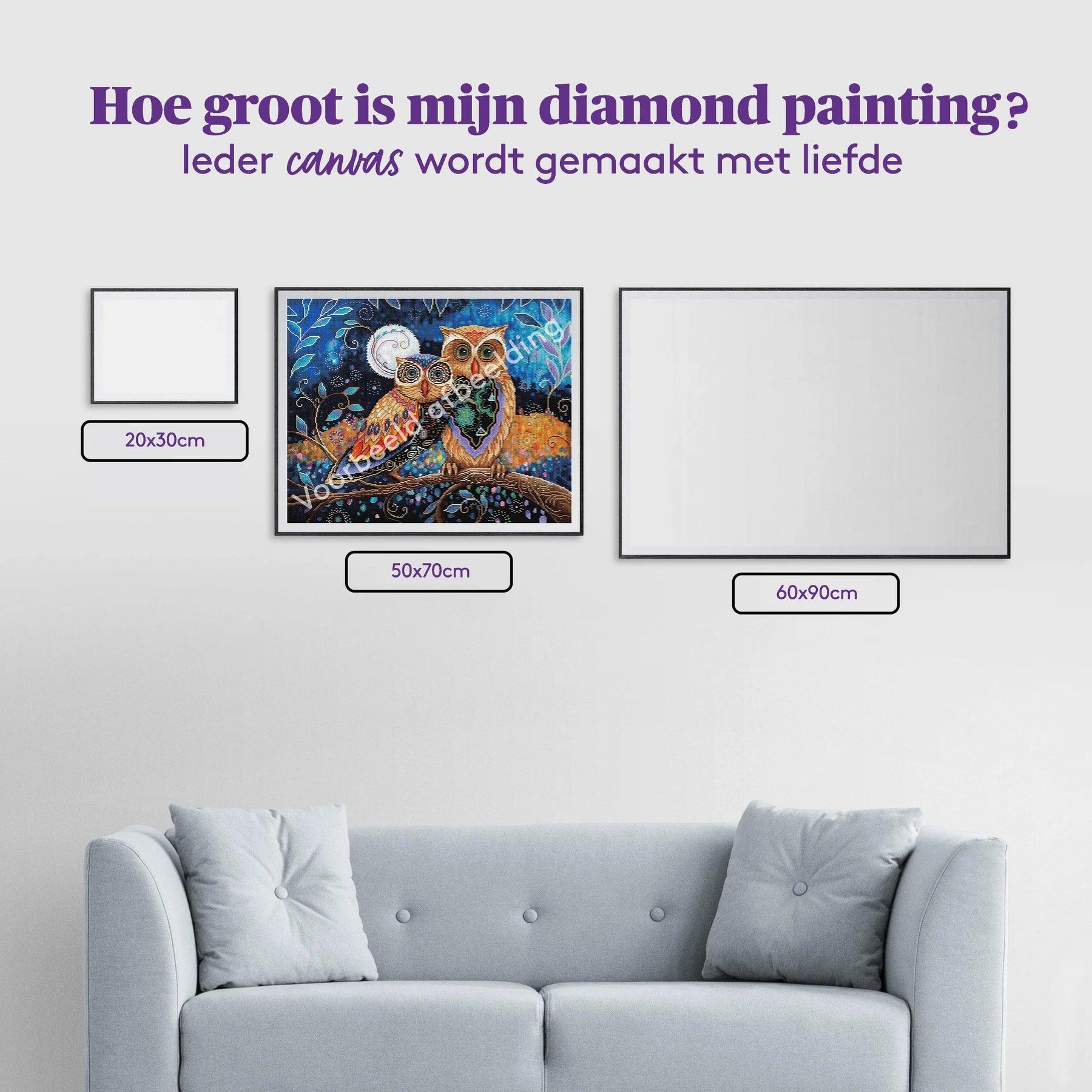 Diamond Painting Élèphant 5 panneaux - SEOS Shop ®