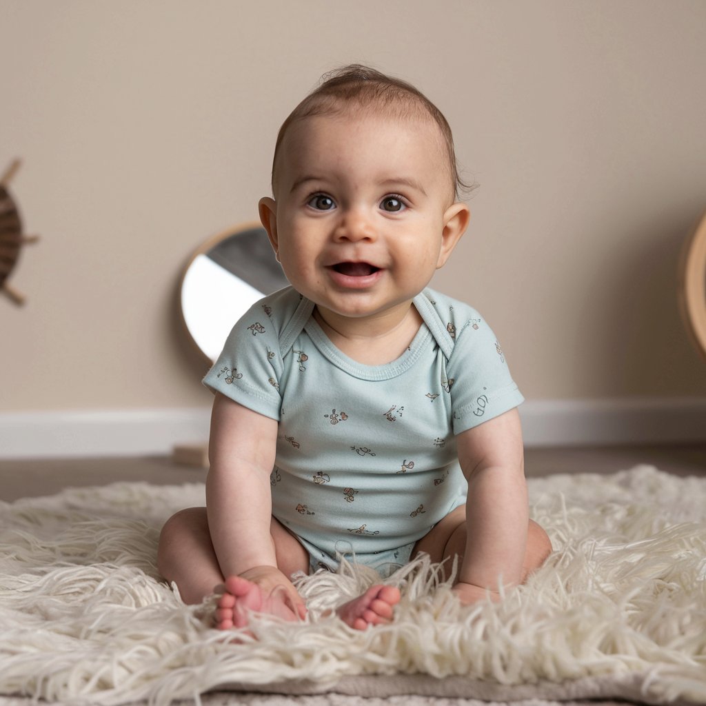 Peinture au diamant d'une photo de bébé