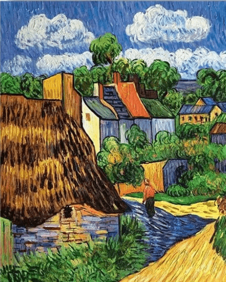 Diamond Painting Maisons à Auvers - SEOS Shop ®