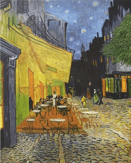 Diamond Painting Caféterras la nuit - SEOS Shop ®