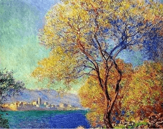 Diamond Painting Antibes vu depuis les jardins de Salis - SEOS Shop ®