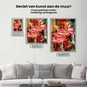 <i>Diamond Painting Fleurs Tableau - SEOS Shop ®</i>