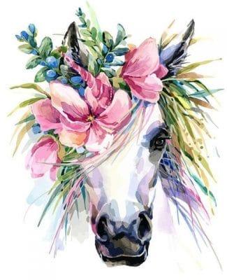 Diamond Painting - Fleurs Licorne - SEOS®