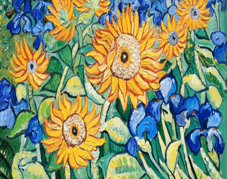 Diamond Painting Fleurs Van Gogh - SEOS Shop ®