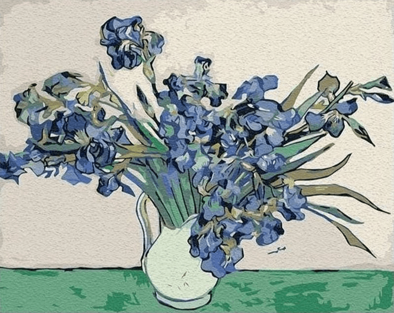 Diamond Painting Fleurs dans vase Van Gogh - SEOS Shop ®